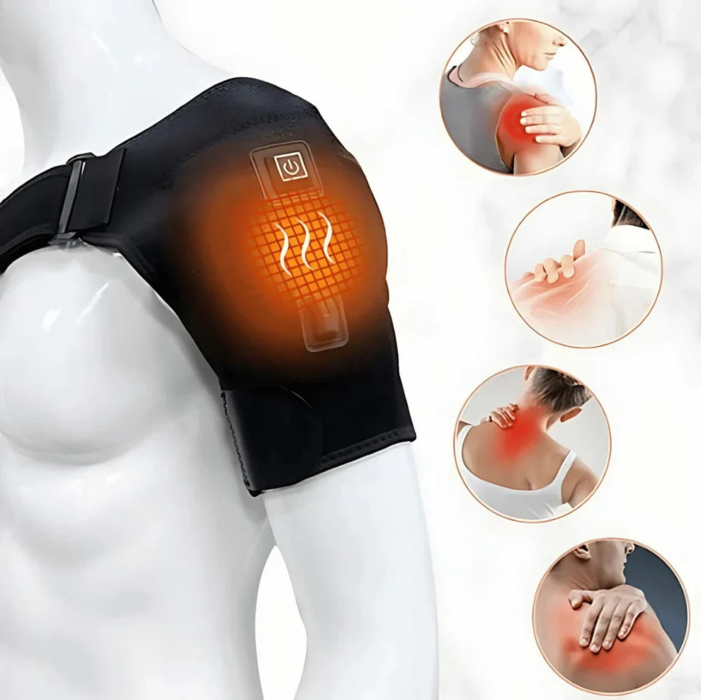 HOMBRERA DE MASAJE Y CALOR