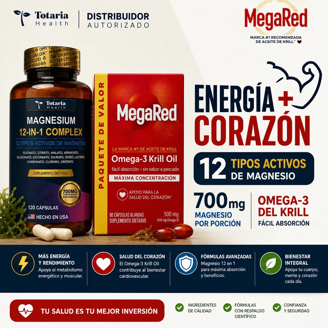 COMBO MEGARED + MAGNESIO 12 EN 1