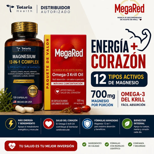 COMBO MEGARED + MAGNESIO 12 EN 1