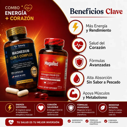COMBO MEGARED + MAGNESIO 12 EN 1