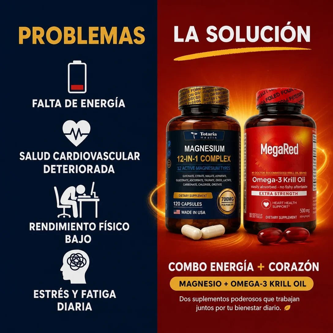 COMBO MEGARED + MAGNESIO 12 EN 1