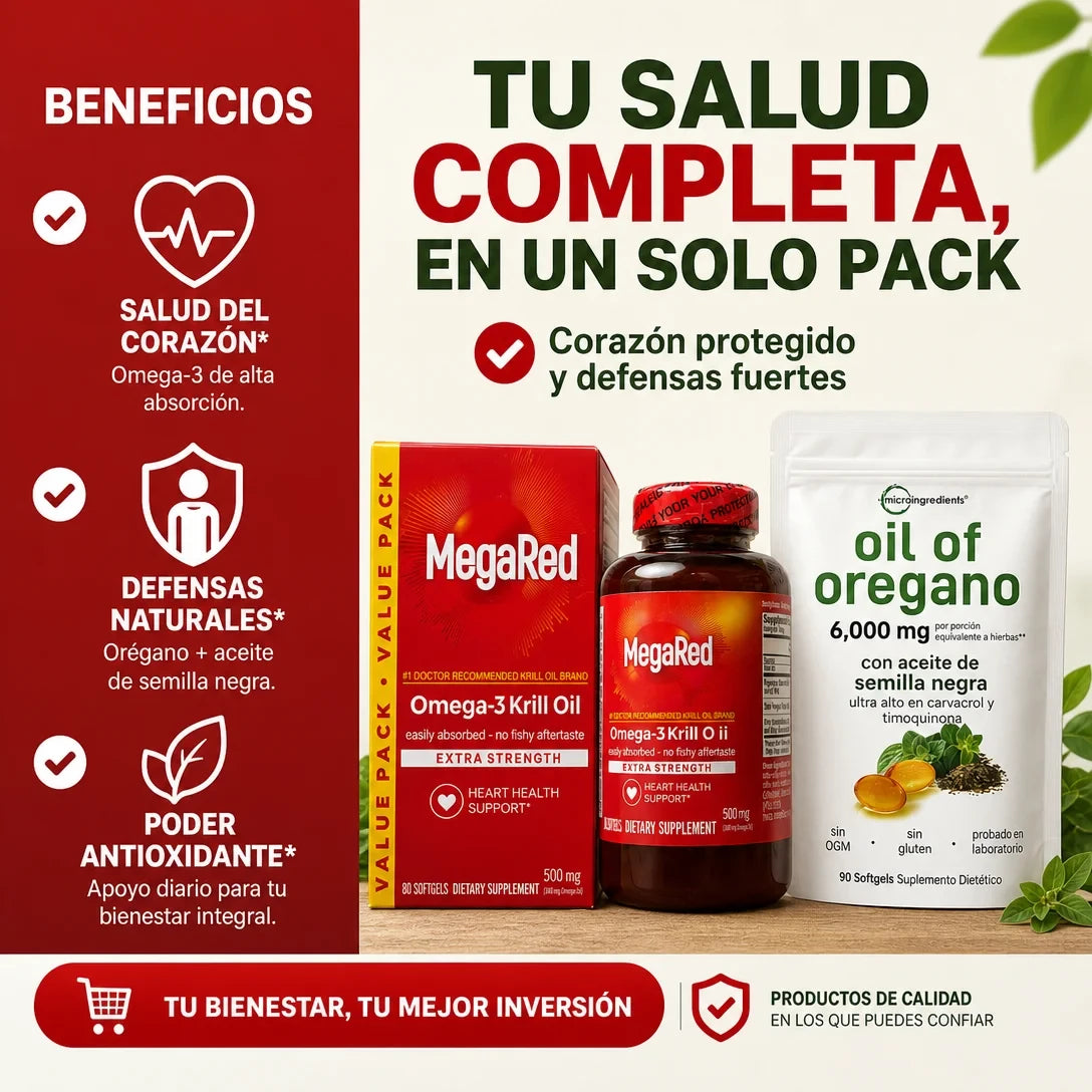 COMBO MEGARED Y OIL OREGANO