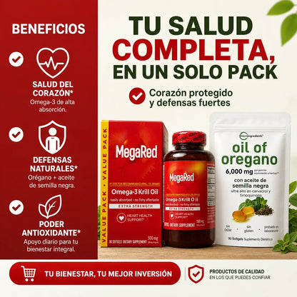 COMBO MEGARED Y OIL OREGANO