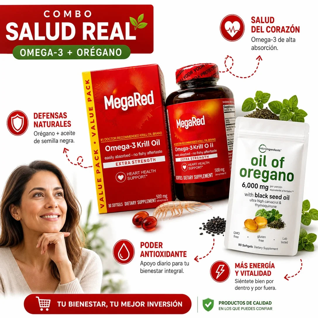 COMBO MEGARED Y OIL OREGANO