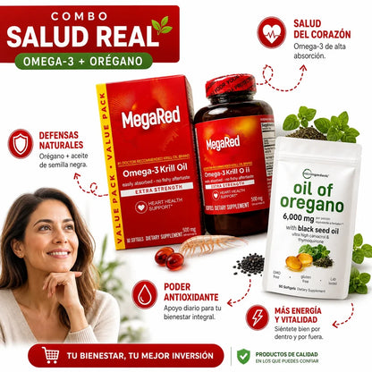 COMBO MEGARED Y OIL OREGANO