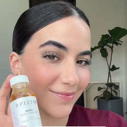 Buenas! Mis amigas del trabajo me preguntaron si traía extensiones pero son mis pestañas naturales con el serum de Avelina 👌